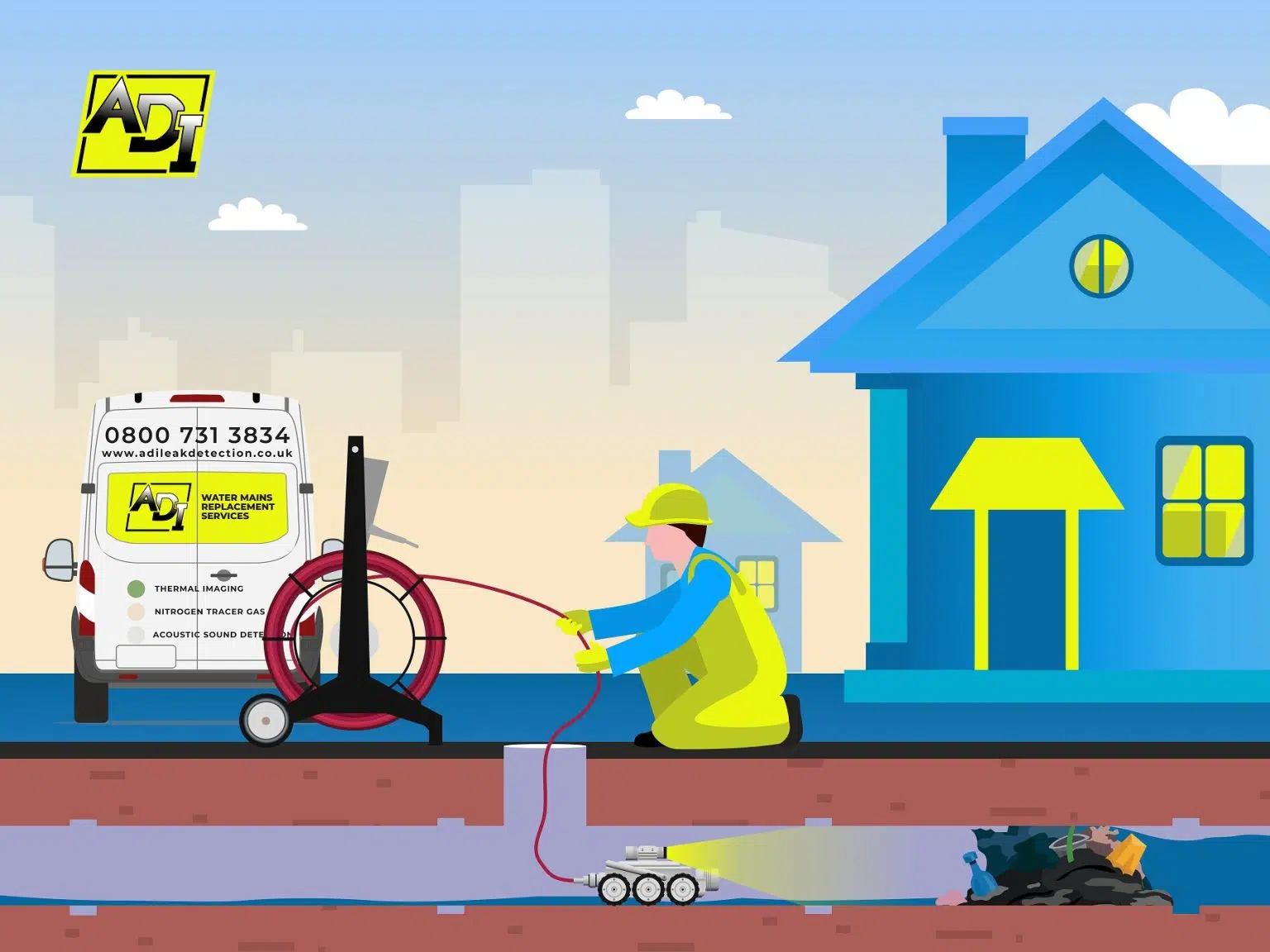 Drainage CCTV Surveys & Investigations Bath